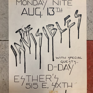 The Invisibles at Esther's (Poster)
