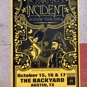 The String Cheese Incident at The Backyard - 2004 (Poster)
