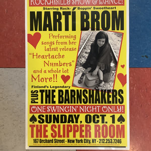 Marti Brom at The Slipper Room - Poster (2006)