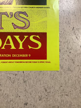 Load image into Gallery viewer, Tex Thomas and the Danglin' Wranglers at Hut's - 1990 (Poster)
