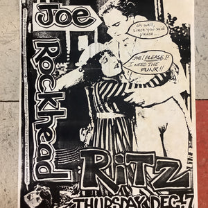 Joe Rockhead at The Ritz (Poster)