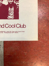 Load image into Gallery viewer, The Band at The Fast and Cool Club - 1987 (Poster)
