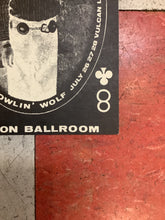 Load image into Gallery viewer, Quicksilver Messenger Service, Howlin' Wolf, and Dan Hicks &amp; His Hot Licks at Avalon Ballroom - 1968 (Postcard)
