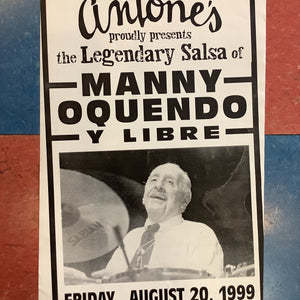Manny Oquendo Y Libre at Antone's - 1999 (Poster)