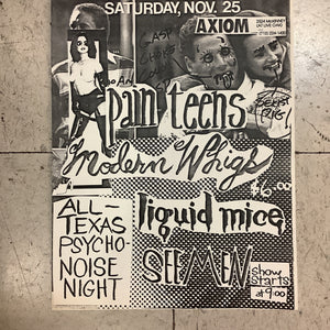 Pain Teens at Axiom (Poster)