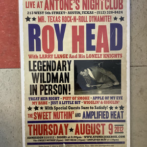 Roy Head at Antone's Nightclub - 2012 (Poster)
