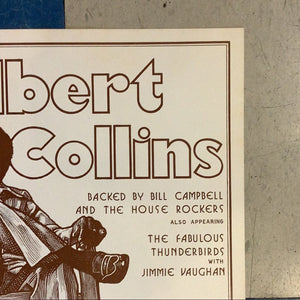 Albert Collins at Armadillo World Headquarters - 1977 (Poster)