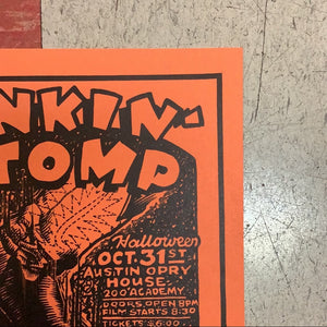 3rd Annual Punkin' Stomp - 1972 (Poster)