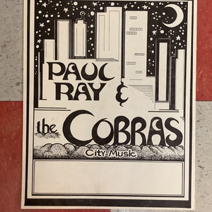 Paul Ray and The Cobras City Music (Poster)