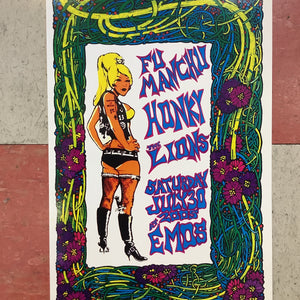 Fu Manchu at Emo's - 2005 (Poster)