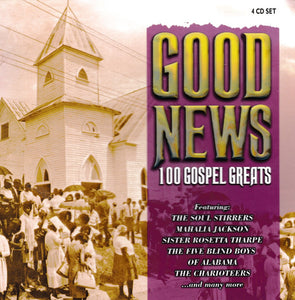 Various : Good News: 100 Gospel Greats (4xCD, Comp, RM + Box)