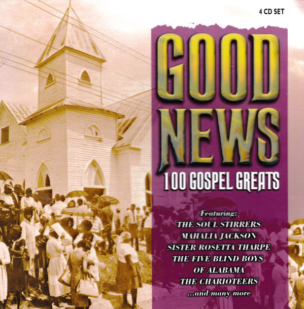 Various : Good News: 100 Gospel Greats (4xCD, Comp, RM + Box)