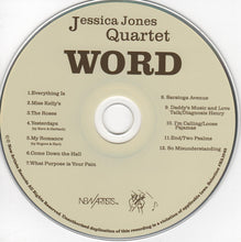 Load image into Gallery viewer, Jessica Jones Quartet : Word (CD, Album)
