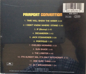 Fairport Convention : Fairport Convention (CD, Album, RE, PDO)