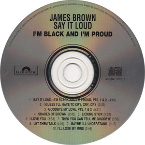 James Brown : Say It Loud I'm Black And I'm Proud (CD, Album, RE, RM)