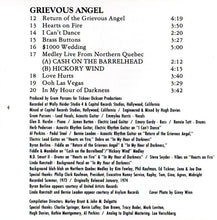 Load image into Gallery viewer, Gram Parsons : GP / Grievous Angel (CD+G, Comp, RE)
