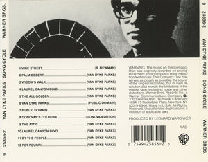 Van Dyke Parks : Song Cycle (CD, Album, RE)