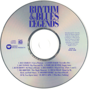 Various : Rhythm & Blues Legends (CD, Comp)