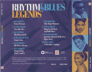 Various : Rhythm & Blues Legends (CD, Comp)