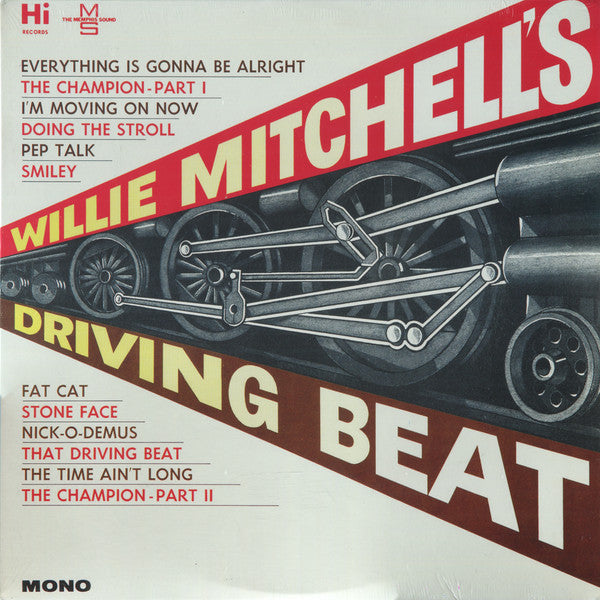 Willie Mitchell : Willie Mitchell's Driving Beat (LP, Mono, RE, Blu)