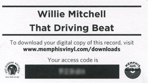 Willie Mitchell : Willie Mitchell's Driving Beat (LP, Mono, RE, Blu)