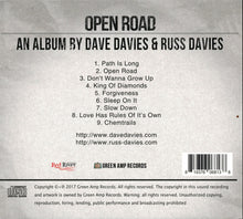 Load image into Gallery viewer, Dave Davies &amp; Russ Davies* : Open Road (CD, Album)
