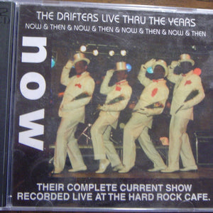 The Drifters : The Drifters Live Thru The Years - Now & Then (2xCD-ROM, Album, Comp, Mono, Promo, RE)