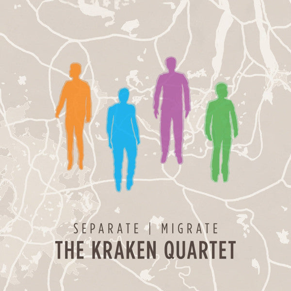 The Kraken Quartet : Separate | Migrate (LP, Album, Bla)