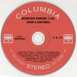 Simon & Garfunkel : Wednesday Morning, 3 A.M. (CD, Album, RE)