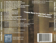 Load image into Gallery viewer, James Hand : Live From The Saxon Pub Austin TX (CD, Album)
