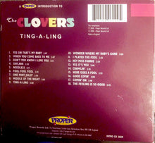 Load image into Gallery viewer, The Clovers : Ting-A-Ling (CD, Comp)
