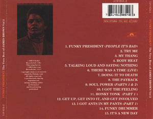 James Brown : Funky President: The Very Best Of James Brown Vol 2 (CD, Comp)