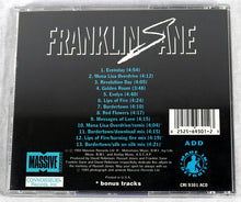 Load image into Gallery viewer, Franklin Sane : Revolution Day (CD, Album)

