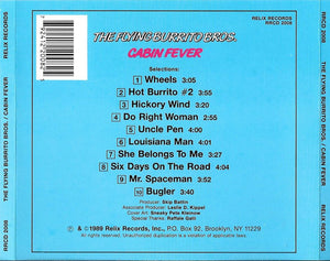 The Flying Burrito Bros.* : Cabin Fever (CD, Album)