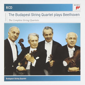 Beethoven*, Budapest String Quartet : The Budapest String Quartet Plays Beethoven (The Complete String Quartets) (8xCD, RM + Box, Comp)