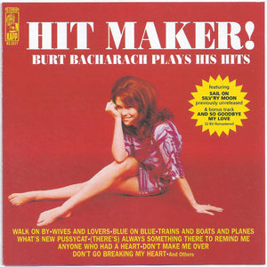 Burt Bacharach : Hit Maker! Burt Bacharach Plays His Hits (CD, Album, RE)
