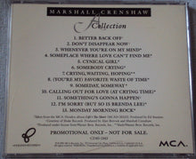Load image into Gallery viewer, Marshall Crenshaw : A Collection (CD, Comp, Promo)
