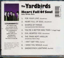Load image into Gallery viewer, The Yardbirds : Heart Full Of Soul And Other Hits (CD, Comp)
