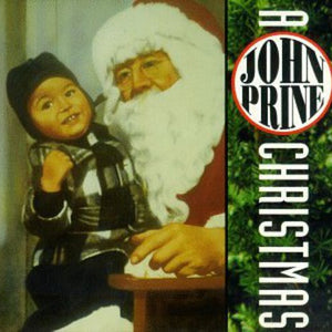 the album cover for John Prine - A John Prine Christmas