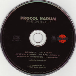 Procol Harum : Shine On Brightly (CD, Album, RE)