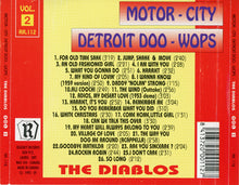 Load image into Gallery viewer, The Diablos : Motor-City Detroit Doo-Wops Vol. 2 (CD, Comp)
