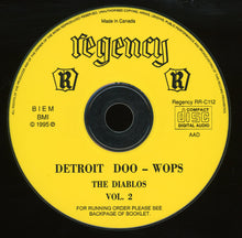 Load image into Gallery viewer, The Diablos : Motor-City Detroit Doo-Wops Vol. 2 (CD, Comp)
