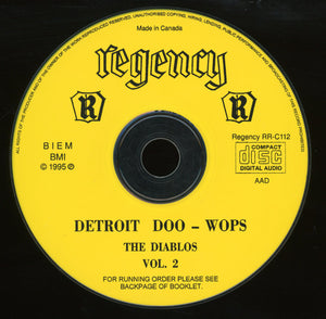 The Diablos : Motor-City Detroit Doo-Wops Vol. 2 (CD, Comp)