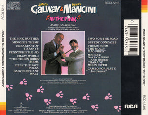 James Galway & Henry Mancini : In The Pink (CD, Album)