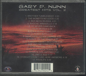 Gary P. Nunn : Greatest Hits, Vol. 2 (CD, Album, Comp)