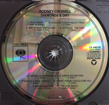 Load image into Gallery viewer, Rodney Crowell : Diamonds &amp; Dirt (CD, Album)
