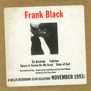 Frank Black : Frank Black (CD, EP)