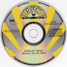 Load image into Gallery viewer, Howlin&#39; Wolf : Howlin&#39; For My Baby (Original Sun Recordings) (CD, Comp)
