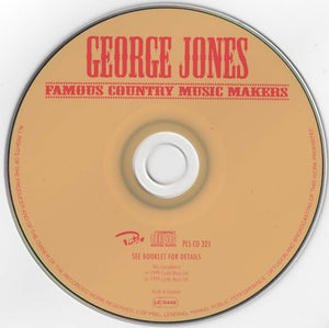 George Jones (2) : Famous Country Music Makers (CD, Comp, RM)