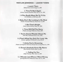 Load image into Gallery viewer, Waylon Jennings : 2 Gether On 1 - Leavin' Town / Waylon Sings Ol' Harlan (CD, Comp, RM)
